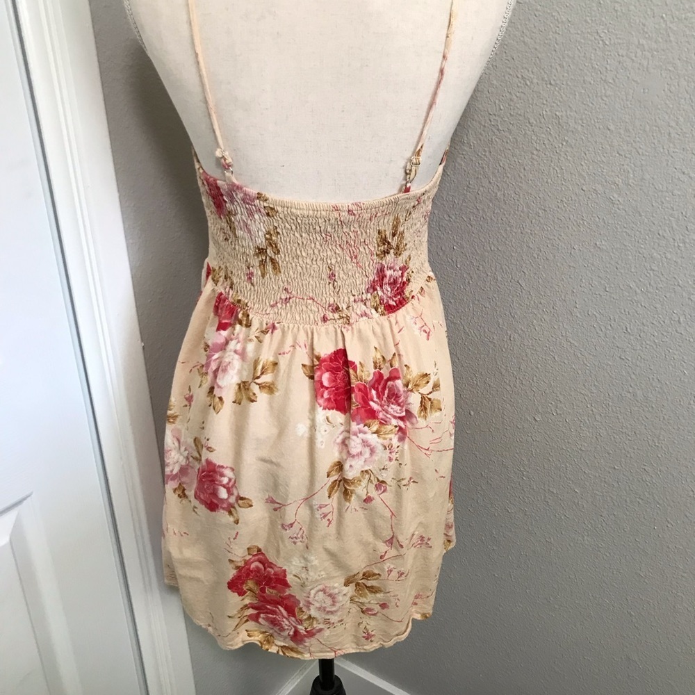 Sweet Rain Tie Front Linen Mini dress medium NWOT - Picture 2 of 4